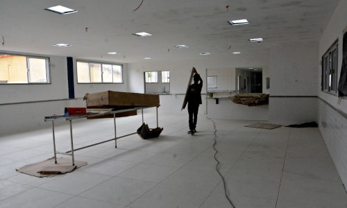 Obra do Hospital da Criança de Volta Redonda avança na etapa de acabamento